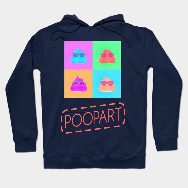 Poop art Hoodie by RARA_AVIS